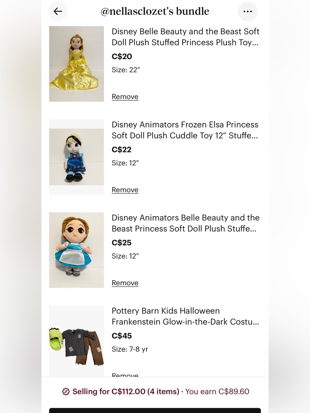 Nellas clozet custom bundle